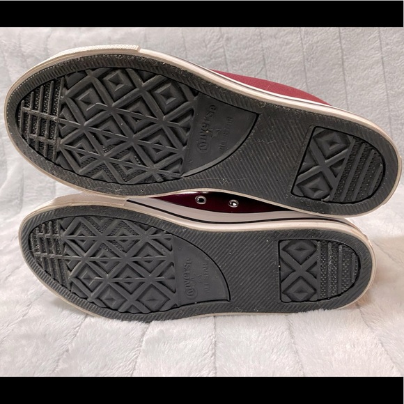 Burgundy Converse All-Star - Picture 6 of 6